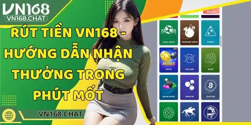 Rút Tiền VN168 - Hướng Dẫn Nhận Thưởng Trong Phút Mốt