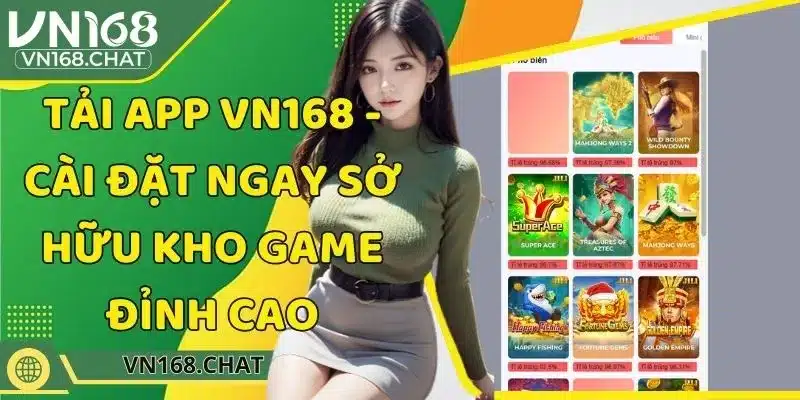 Tải App VN168 - Cài Đặt Ngay Sở Hữu Kho Game Đỉnh Cao