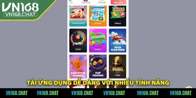 Tải ứng dụng dễ dàng với nhiều tính năng